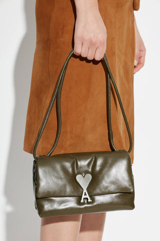 Ami Alexandre Mattiussi GREEN Shoulder bag ‘Voulez-Vous’ 2