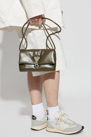 Ami Alexandre Mattiussi GREEN Shoulder bag ‘Voulez-Vous’ 3