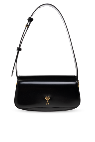 Ami Alexandre Mattiussi BLACK ‘Paris Paris’ shoulder bag 1