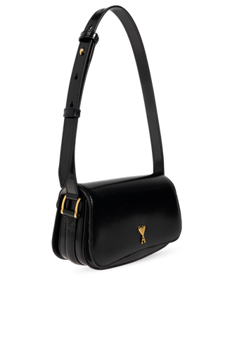 Ami Alexandre Mattiussi BLACK ‘Paris Paris’ shoulder bag 5
