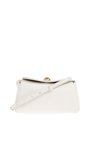 Ami Alexandre Mattiussi WHITE 'Carrousel Mini' shoulder bag 1