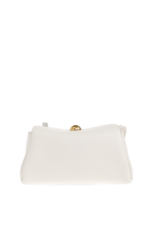 Ami Alexandre Mattiussi WHITE 'Carrousel Mini' shoulder bag 4