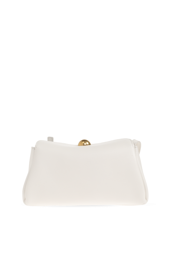 Ami Alexandre Mattiussi WHITE 'Carrousel Mini' shoulder bag 4