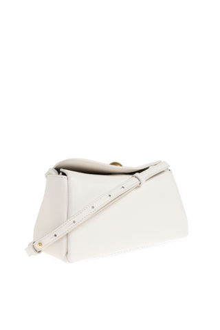 Ami Alexandre Mattiussi WHITE 'Carrousel Mini' shoulder bag 5