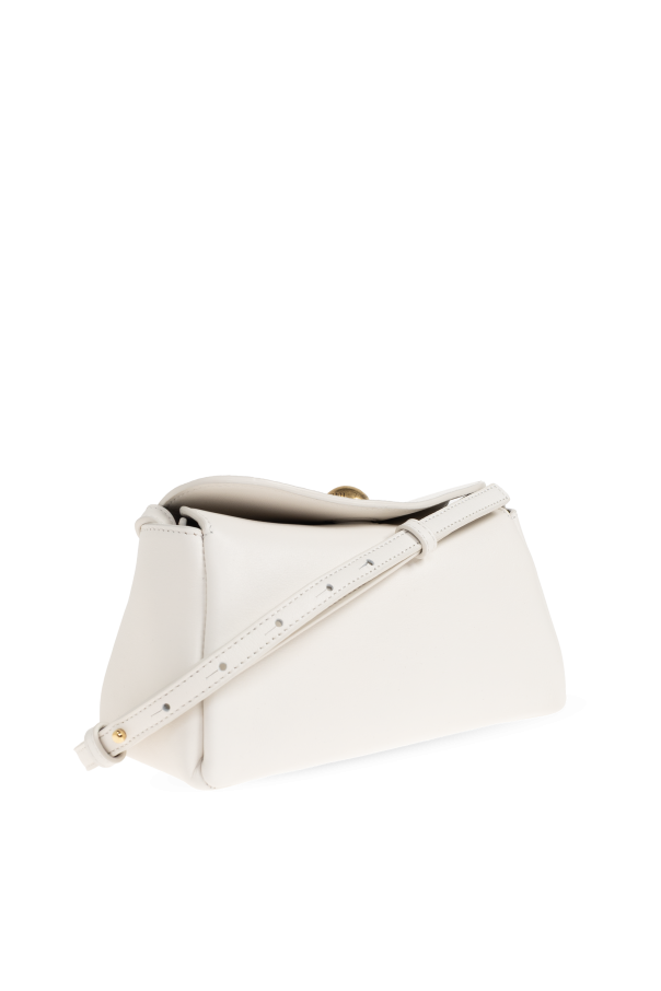 Ami Alexandre Mattiussi WHITE 'Carrousel Mini' shoulder bag 5
