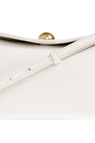 Ami Alexandre Mattiussi WHITE 'Carrousel Mini' shoulder bag 7