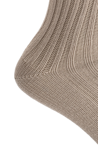 Ami Alexandre Mattiussi beige Cotton socks 3