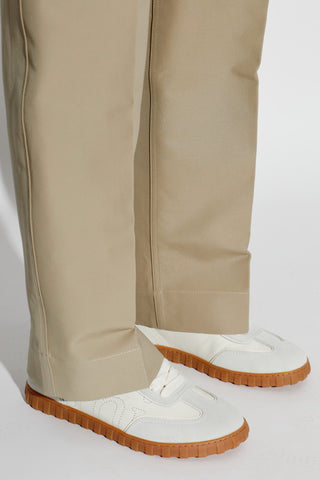Ami Alexandre Mattiussi cream Sports shoes with logo 2