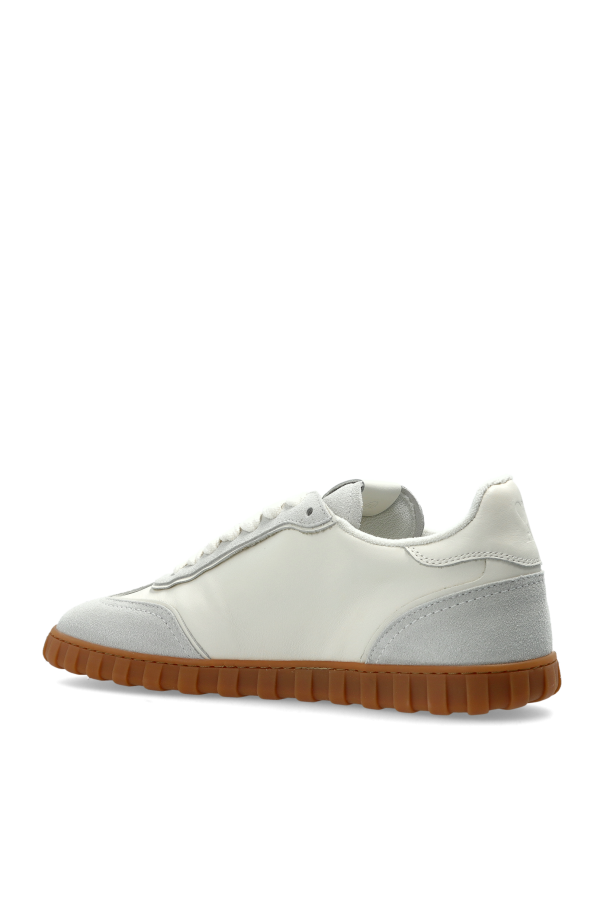 Ami Alexandre Mattiussi cream Sports shoes with logo 5