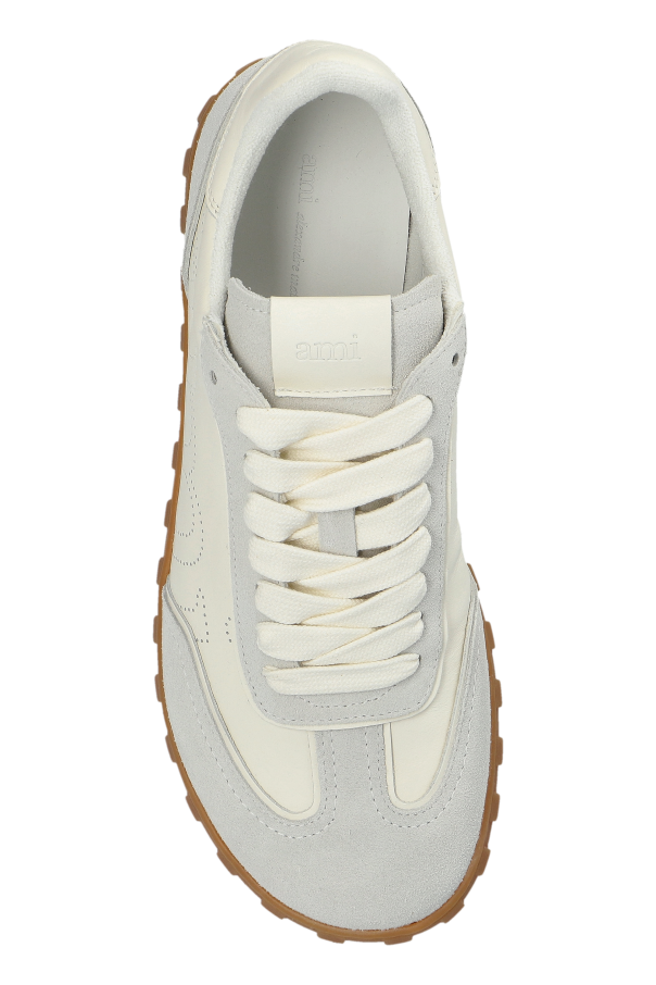 Ami Alexandre Mattiussi cream Sports shoes with logo 6