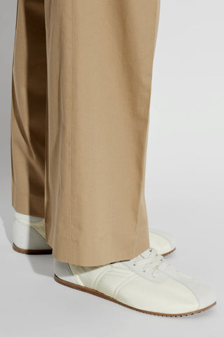 Ami Alexandre Mattiussi cream Sports shoes with logo 2