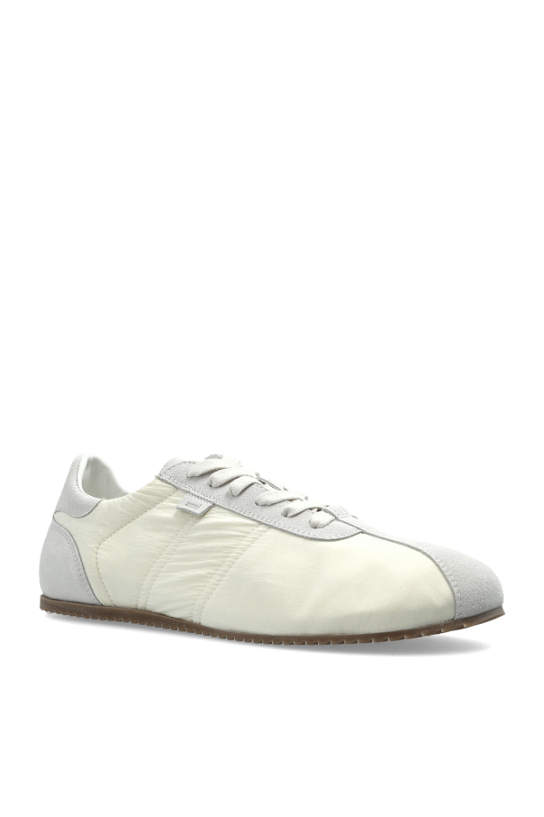 Ami Alexandre Mattiussi cream Sports shoes with logo 4