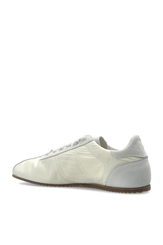 Ami Alexandre Mattiussi cream Sports shoes with logo 5