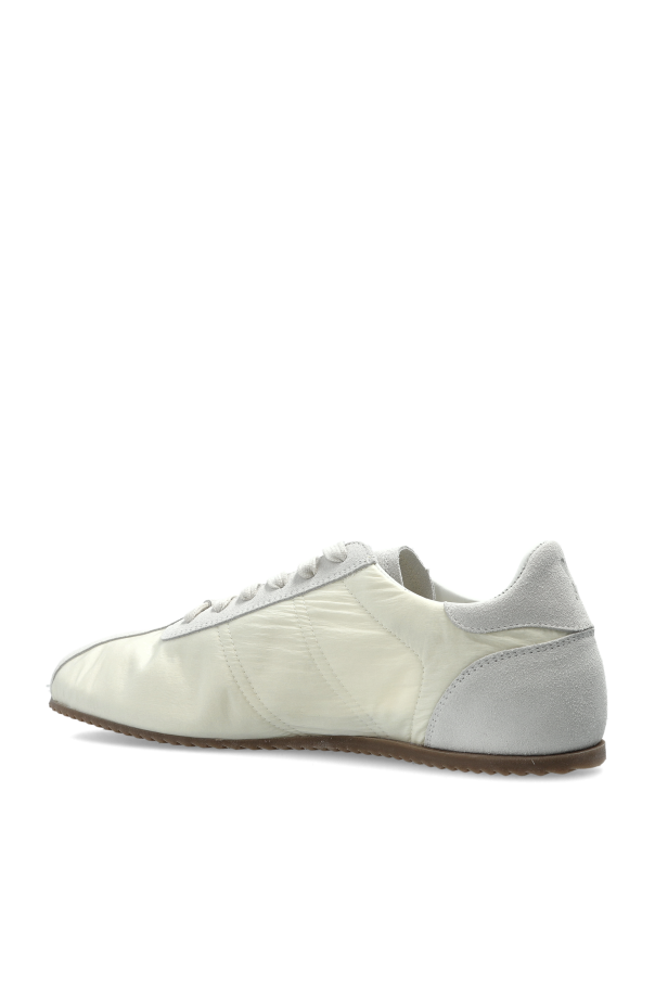 Ami Alexandre Mattiussi cream Sports shoes with logo 5