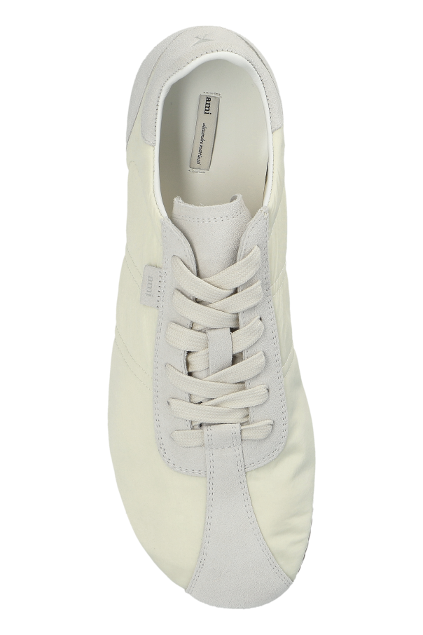 Ami Alexandre Mattiussi cream Sports shoes with logo 6