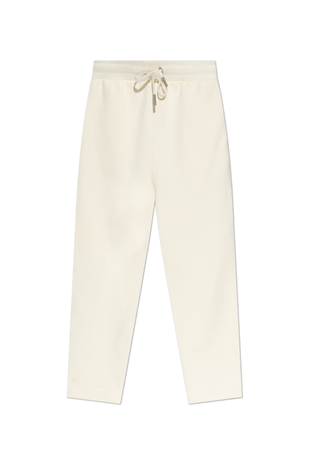 Ami Alexandre Mattiussi cream Wide-leg sweatpants 1