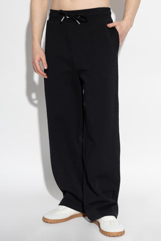 Ami Alexandre Mattiussi BLACK Wide-leg sweatpants 3
