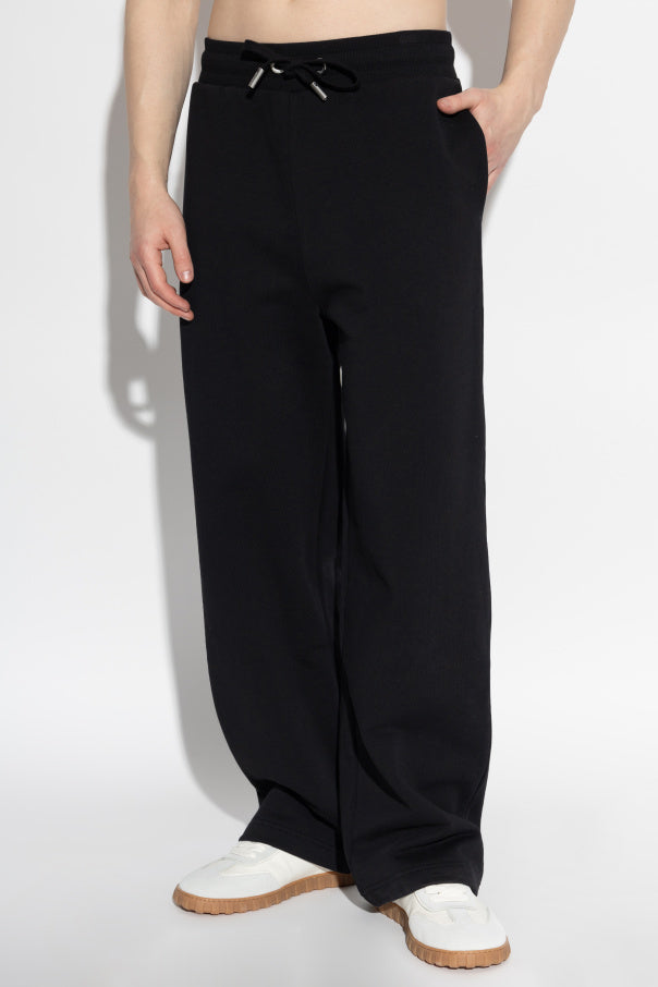 Ami Alexandre Mattiussi BLACK Wide-leg sweatpants 3