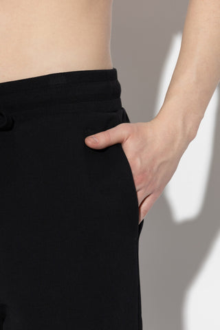 Ami Alexandre Mattiussi BLACK Wide-leg sweatpants 5