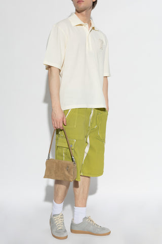 Ami Alexandre Mattiussi cream Polo with patch 2