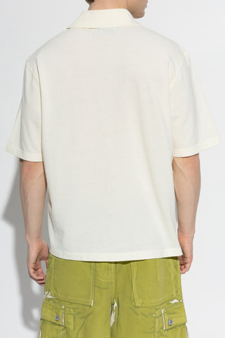 Ami Alexandre Mattiussi cream Polo with patch 4