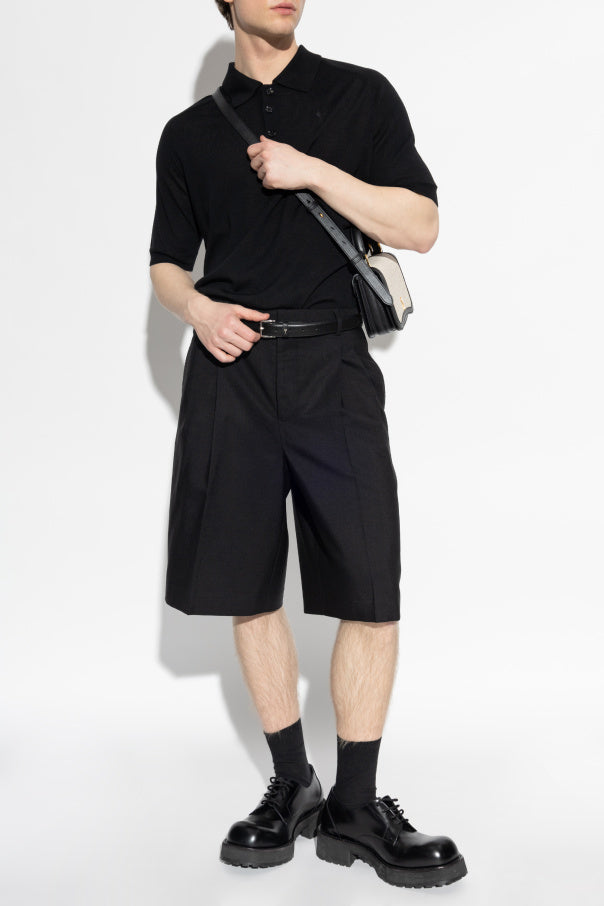 Ami Alexandre Mattiussi BLACK Wool polo 2