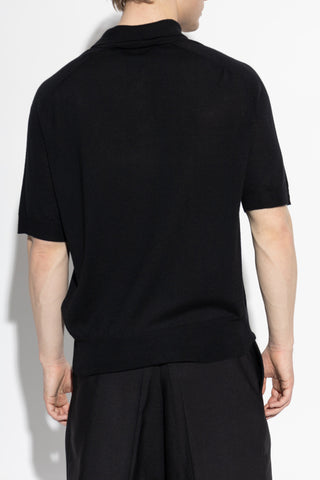 Ami Alexandre Mattiussi BLACK Wool polo 4