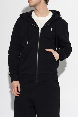 Ami Alexandre Mattiussi BLACK Hoodie 3