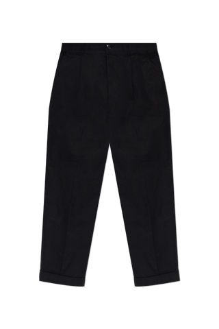 Ami Alexandre Mattiussi BLACK Loose-fit trousers 1