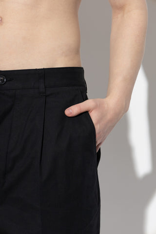 Ami Alexandre Mattiussi BLACK Loose-fit trousers 5