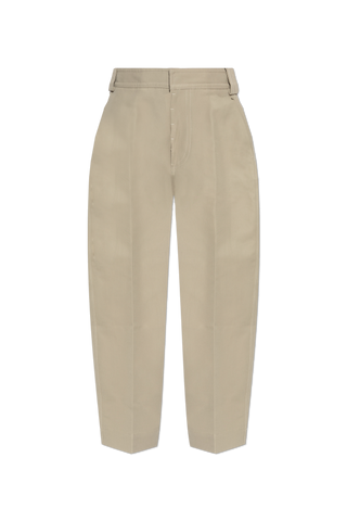 Ami Alexandre Mattiussi beige Loose-fit trousers 1