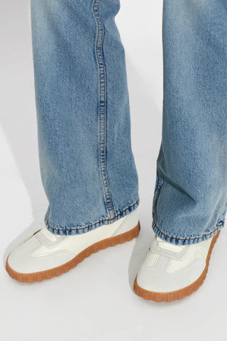 Ami Alexandre Mattiussi cream Sports shoes with logo 2