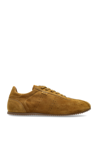 Ami Alexandre Mattiussi BROWN Leather sports shoes 1