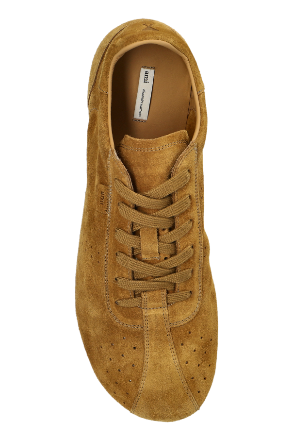 Ami Alexandre Mattiussi BROWN Leather sports shoes 6