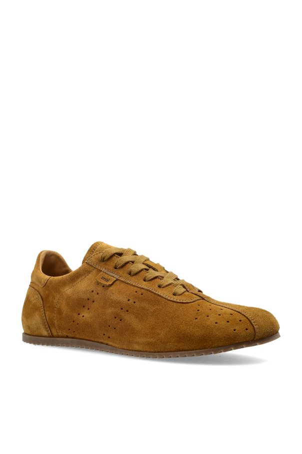 Ami Alexandre Mattiussi BROWN Leather sports shoes 4