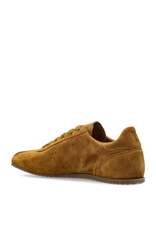 Ami Alexandre Mattiussi BROWN Leather sports shoes 5