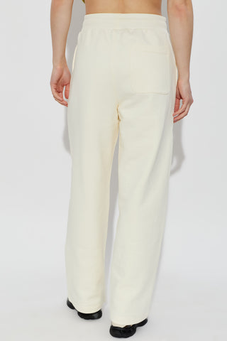 Ami Alexandre Mattiussi cream Wide-leg sweatpants 4