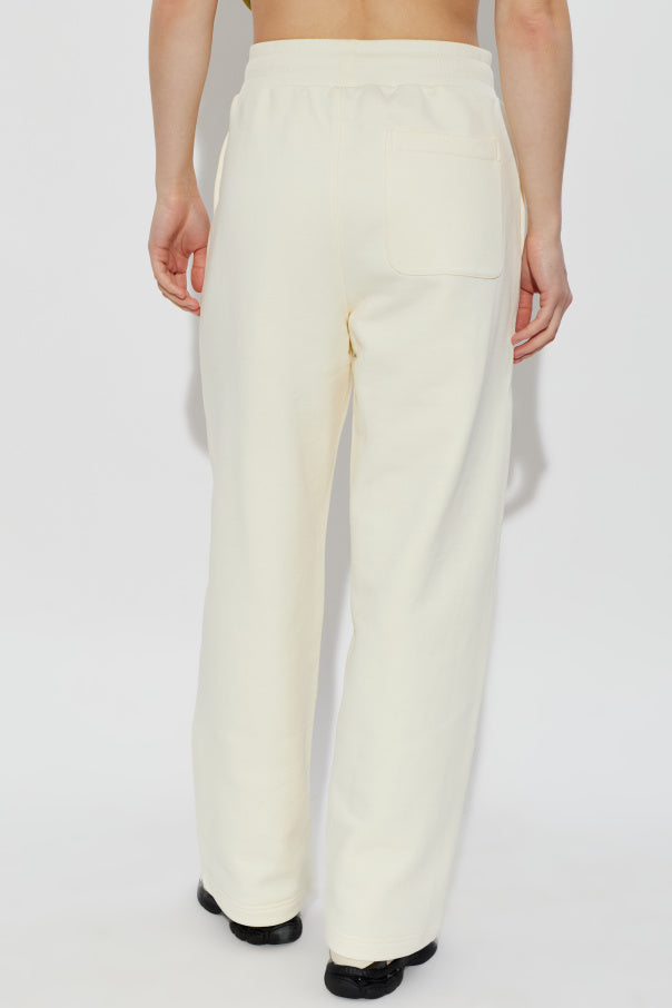 Ami Alexandre Mattiussi cream Wide-leg sweatpants 4