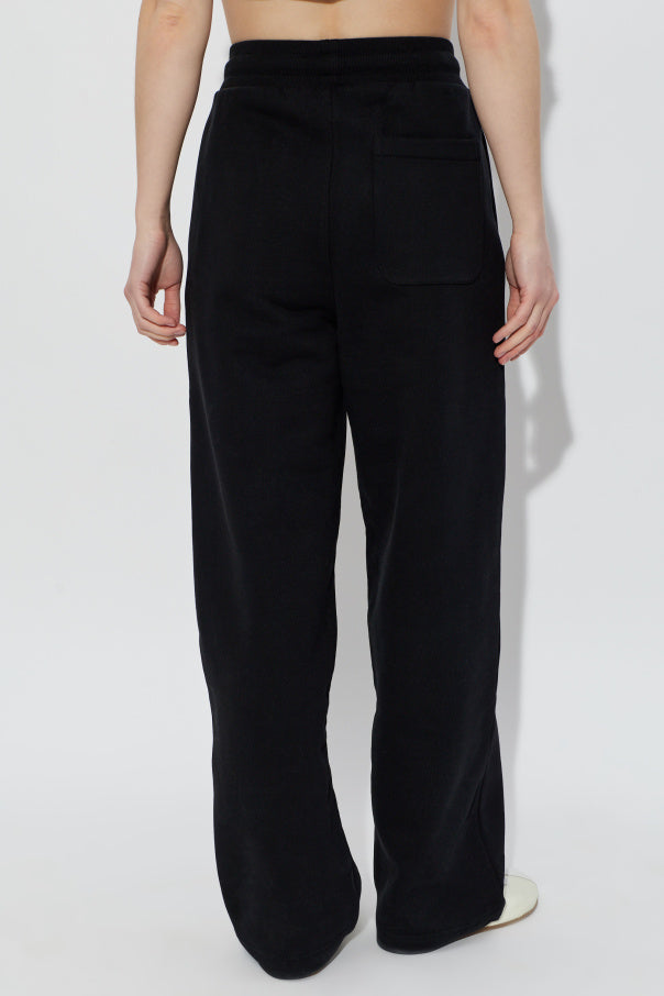 Ami Alexandre Mattiussi BLACK Wide-leg sweatpants 4