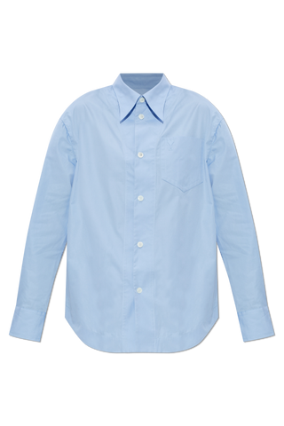 Ami Alexandre Mattiussi BLUE ‘Oversize’ shirt 1