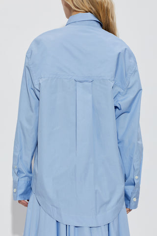Ami Alexandre Mattiussi BLUE ‘Oversize’ shirt 4