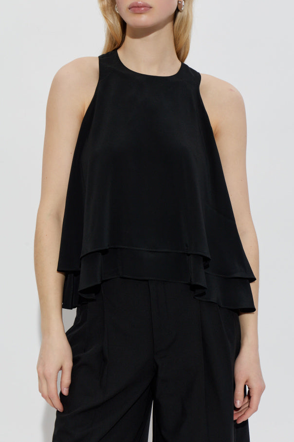 Ami Alexandre Mattiussi BLACK Loose-fit top 3