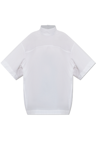 Ami Alexandre Mattiussi WHITE Shirt with a stand-up collar 1