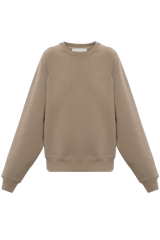 Ami Alexandre Mattiussi beige "Oversize" sweatshirt 1