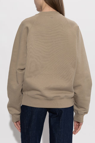 Ami Alexandre Mattiussi beige "Oversize" sweatshirt 4