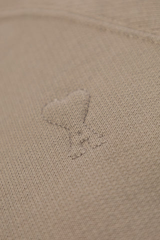 Ami Alexandre Mattiussi beige "Oversize" sweatshirt 5