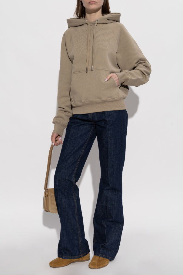 Ami Alexandre Mattiussi beige 'Oversize' sweatshirt 2