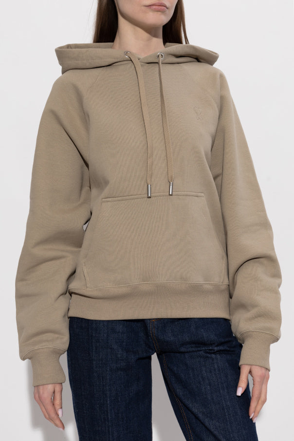 Ami Alexandre Mattiussi beige 'Oversize' sweatshirt 3