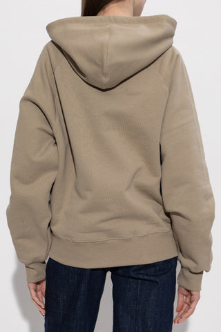 Ami Alexandre Mattiussi beige 'Oversize' sweatshirt 4