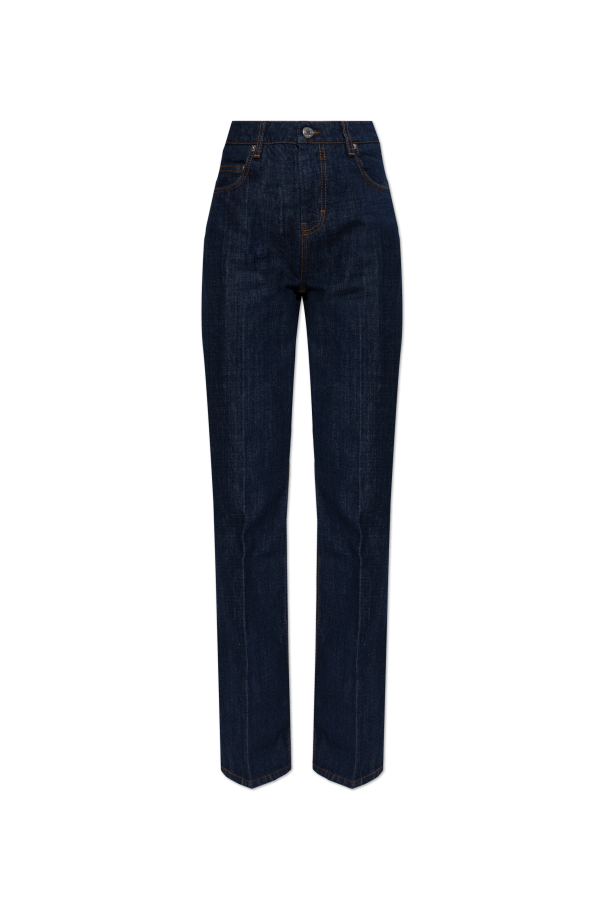 Ami Alexandre Mattiussi NAVY BLUE Jeans with flared legs 1